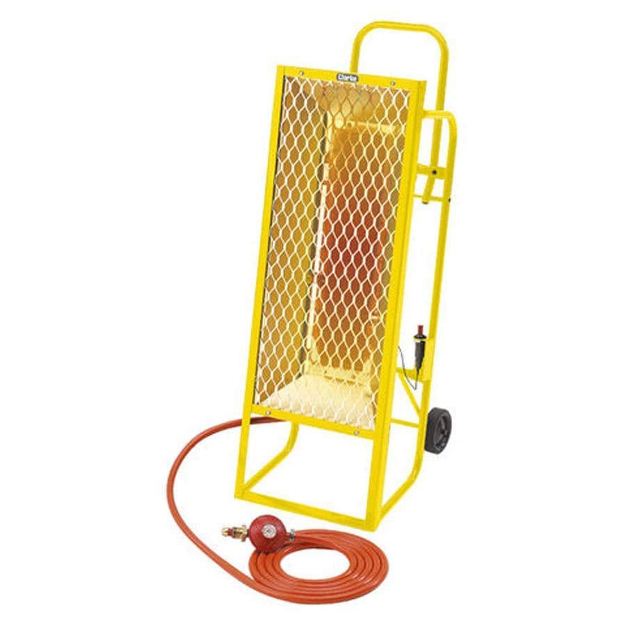 Clarke GRH35 Portable Radiant Gas Heater Piezo Igniter 10Kw/35000Btu