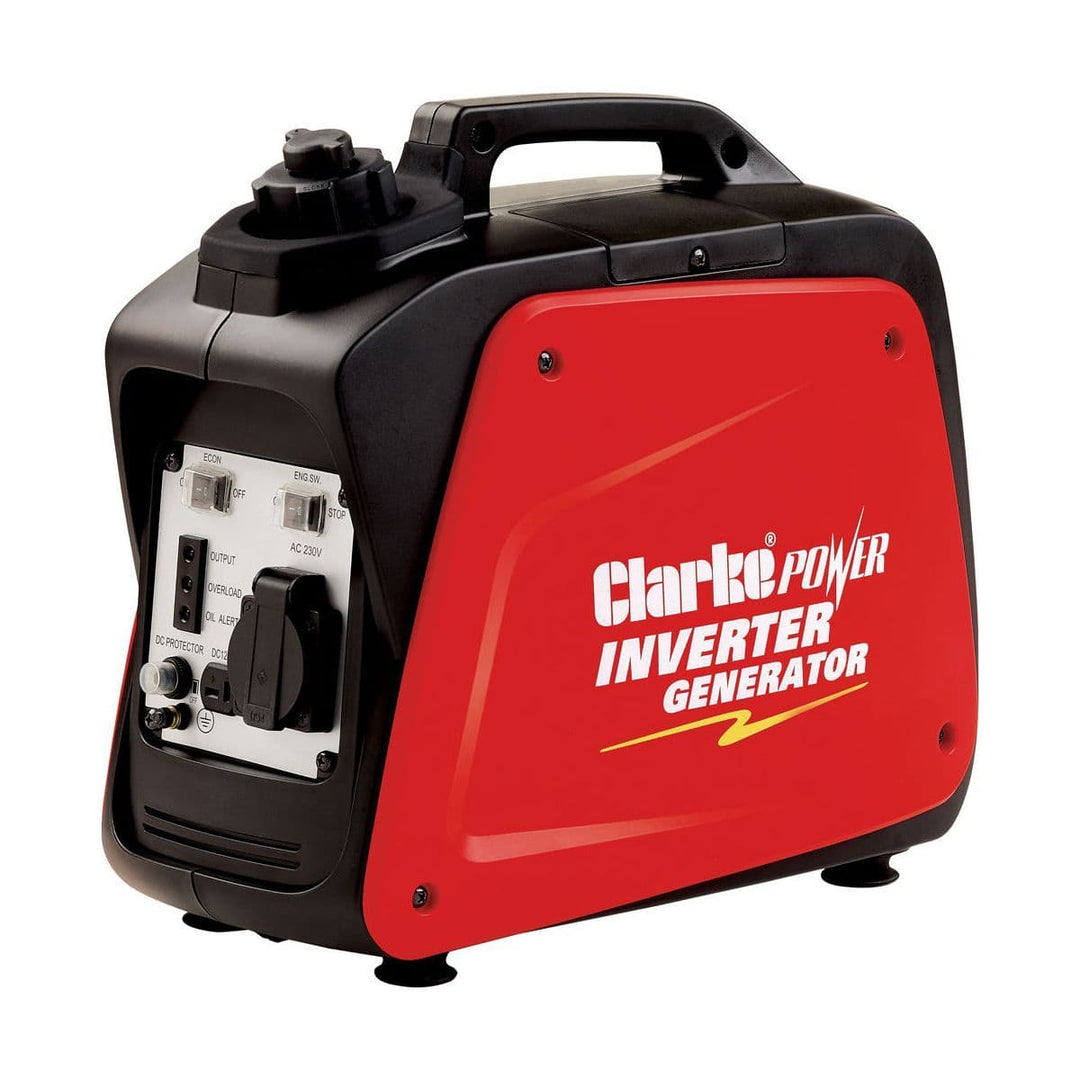 Clarke IG4000 Euro 5 Engine Leisure Inverter Petrol Generator 3.8kVa 6Hp 12VDC, USB, 230V~50Hz