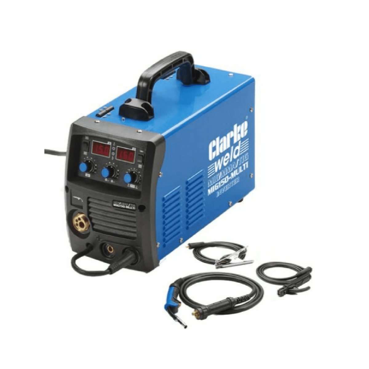 Clarke MIG150 Multi 140 Amp MIG/TIG/MMA Inverter Welder 230V~50Hz