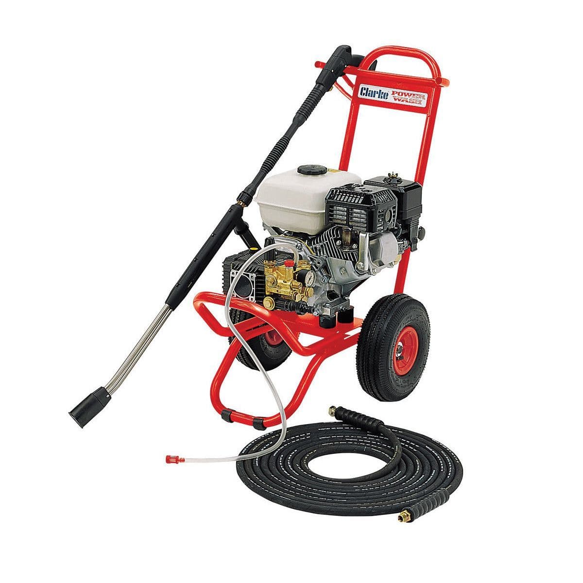 Clarke PLS165AH Professional Heavy Duty Petrol Powered Pressure Washer 6.5 HP 11 l/min 2200PSI