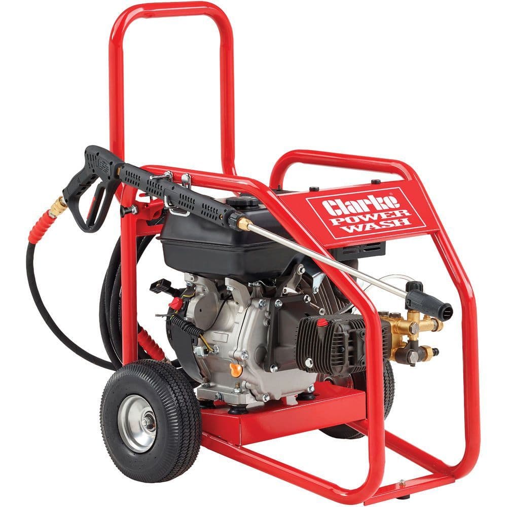 Clarke PLS220 9HP Heavy Duty Euro 5 Petrol Engine Pressure Washer 240 Bar 2480PSI