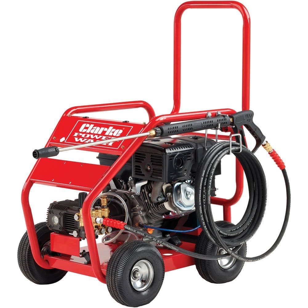 Clarke PLS360 Heavy Duty EURO 5 Petrol Powered Pressure Washer 17.5 l/min 13 HP 3600PSI