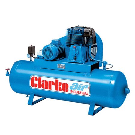 Clarke SE25C200 Electric Powered Industrial Air Compressor (O/L) 200L 5.5hp 415V~50Hz