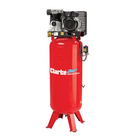 Clarke VE18C150 Electric Powered Industrial Air Compressor (O/L) 150L 4.0hp 230V~50Hz