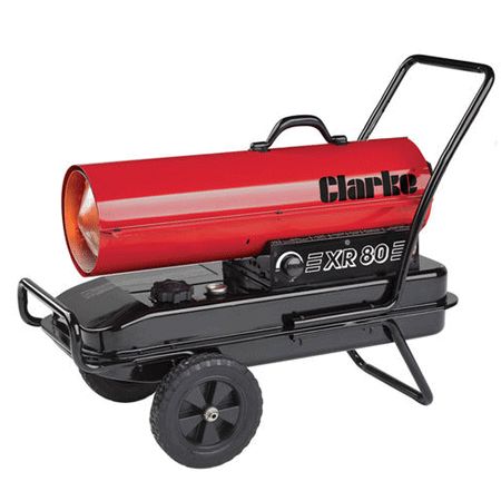 Clarke XR80 Paraffin/Diesel Space Heater 20.5kW 70,000 BTU 240V~50Hz