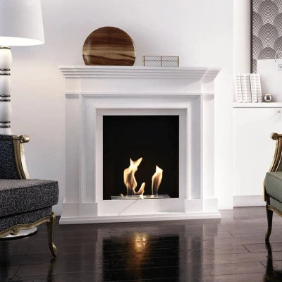 Coalvilla - Freestanding Bioethanol Fireplace Freestanding Bioethanol Fireplace, Ventless Ethanol Fireplace,