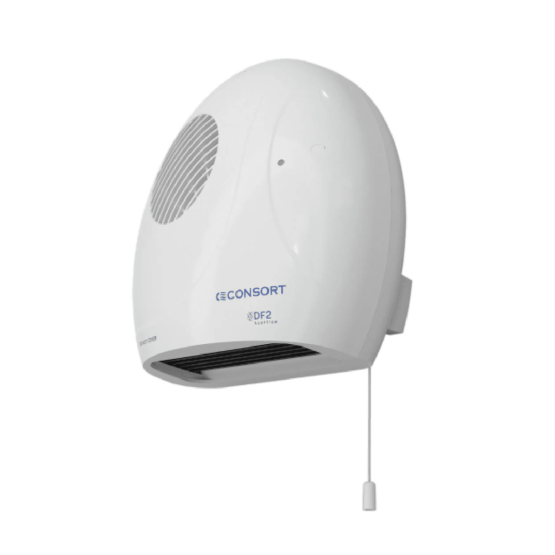 Consort DF2 Heatflow Downflow Fan Heater 2kW 230V~50Hz