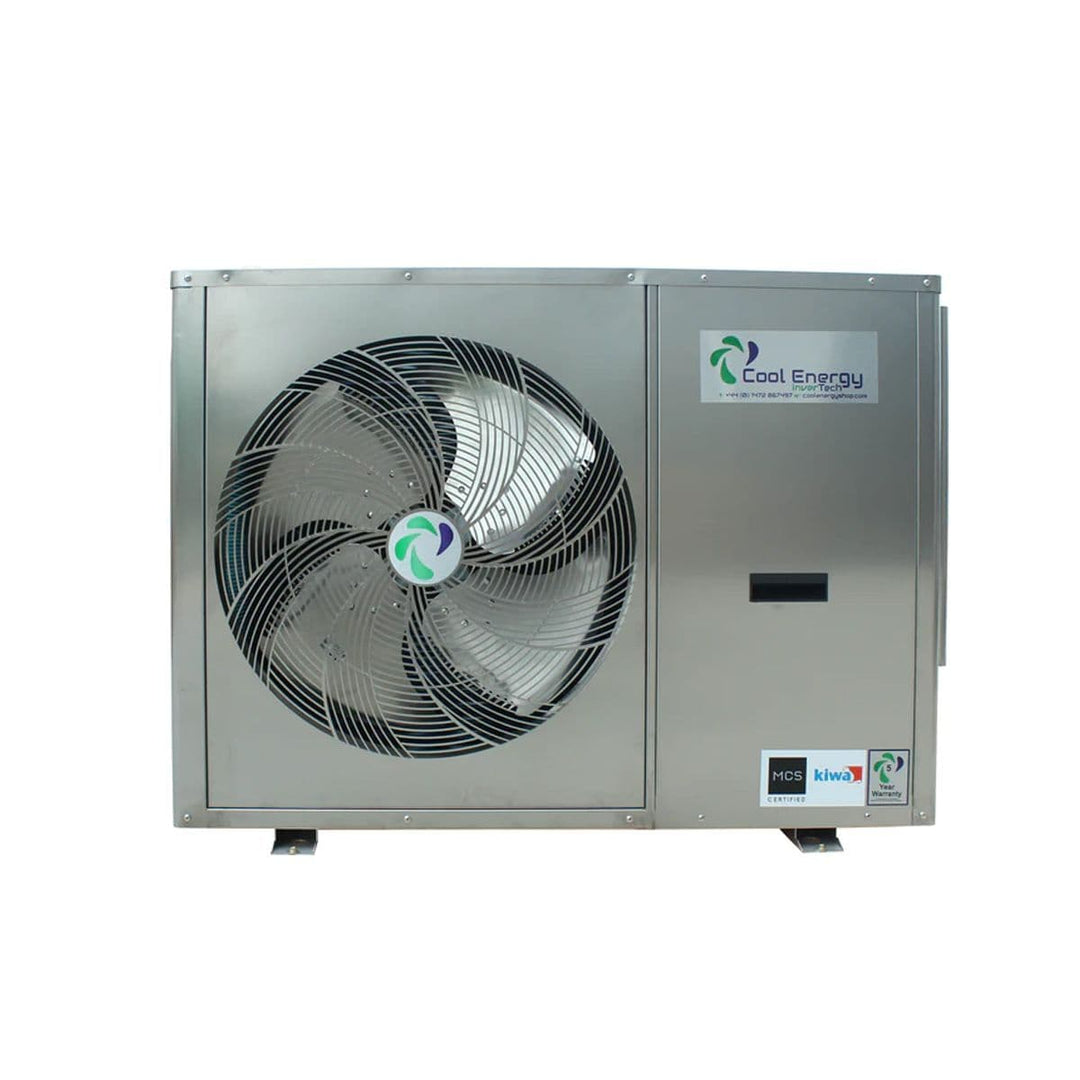 Cool Energy CE-iVT9PP200 inverTech Air Source Heat-pump 4.3kW-9.5kW 200 Litre Tank Installation Kit