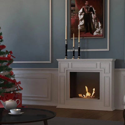 Croydon - Freestanding Bioethanol Fireplace Freestanding Bioethanol Fireplace, Ventless Ethanol Fireplace,