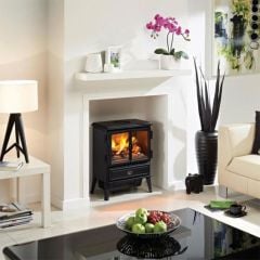 Dimplex Oakhurst Optimyst Freestanding Electric Stove Fire - Black - OKT20