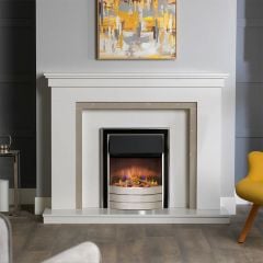 Dimplex Skeldon Optiflame 3D Inset Electric Fire - Chrome - SKL20CH3D