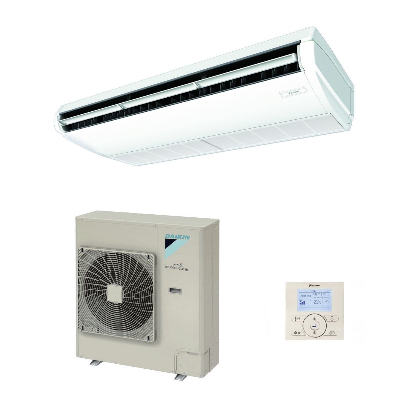 Daikin Air Conditioning Ceiling Suspended Advance Heat Pump FHA71/RZA 7Kw/24000Btu R32 A++ 240V~50Hz
