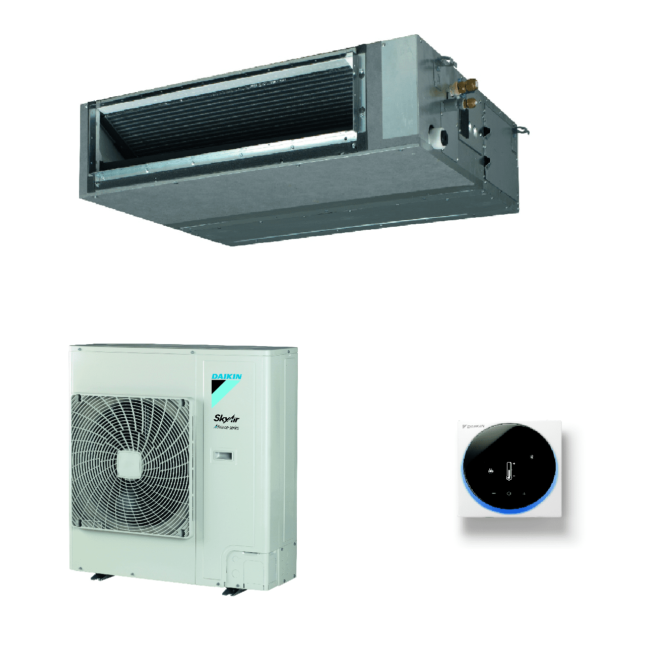 Daikin Air conditioning FBA100A AZAS100MV1 Active Ducted Inverter Heat Pump 10kw/34000 Btu R32 A