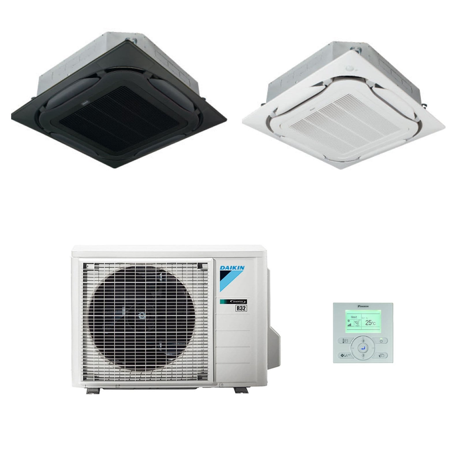 Daikin Air Conditioning FCAG35B+RXM35N9 Round-flow Cassette 3.5Kw/12000Btu R32 A++ 240V~50Hz