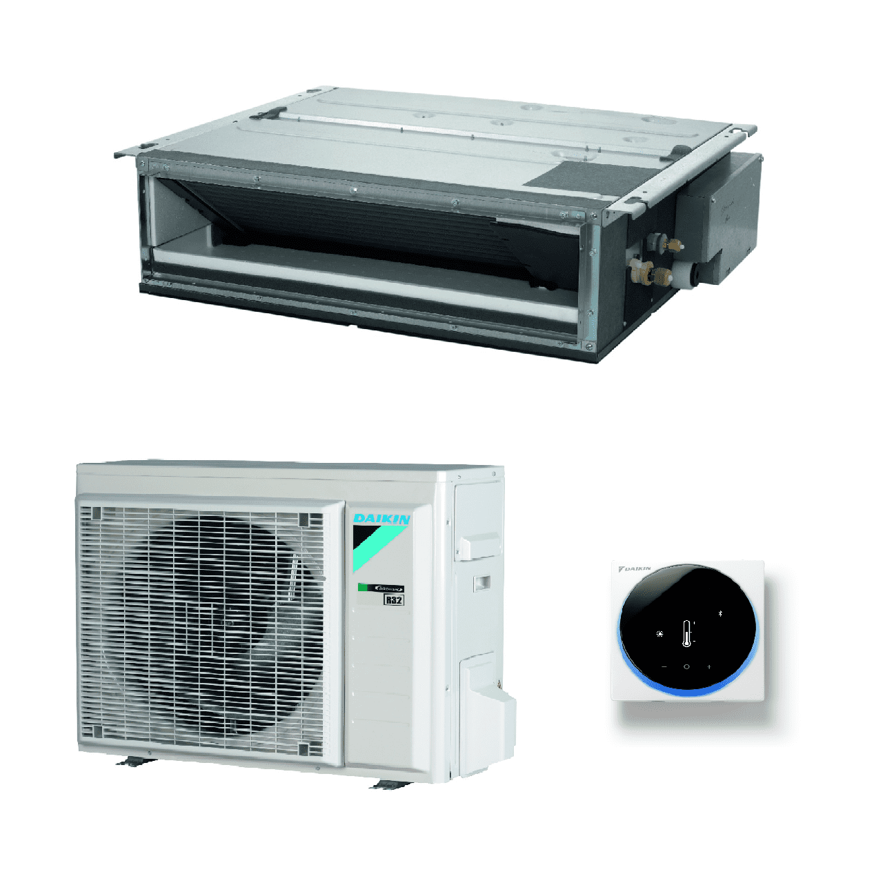 Daikin Air conditioning FDXM50F9 RXM50R Slim Ducted Heat pump 5Kw/18000Btu A+ R32 240V~50Hz
