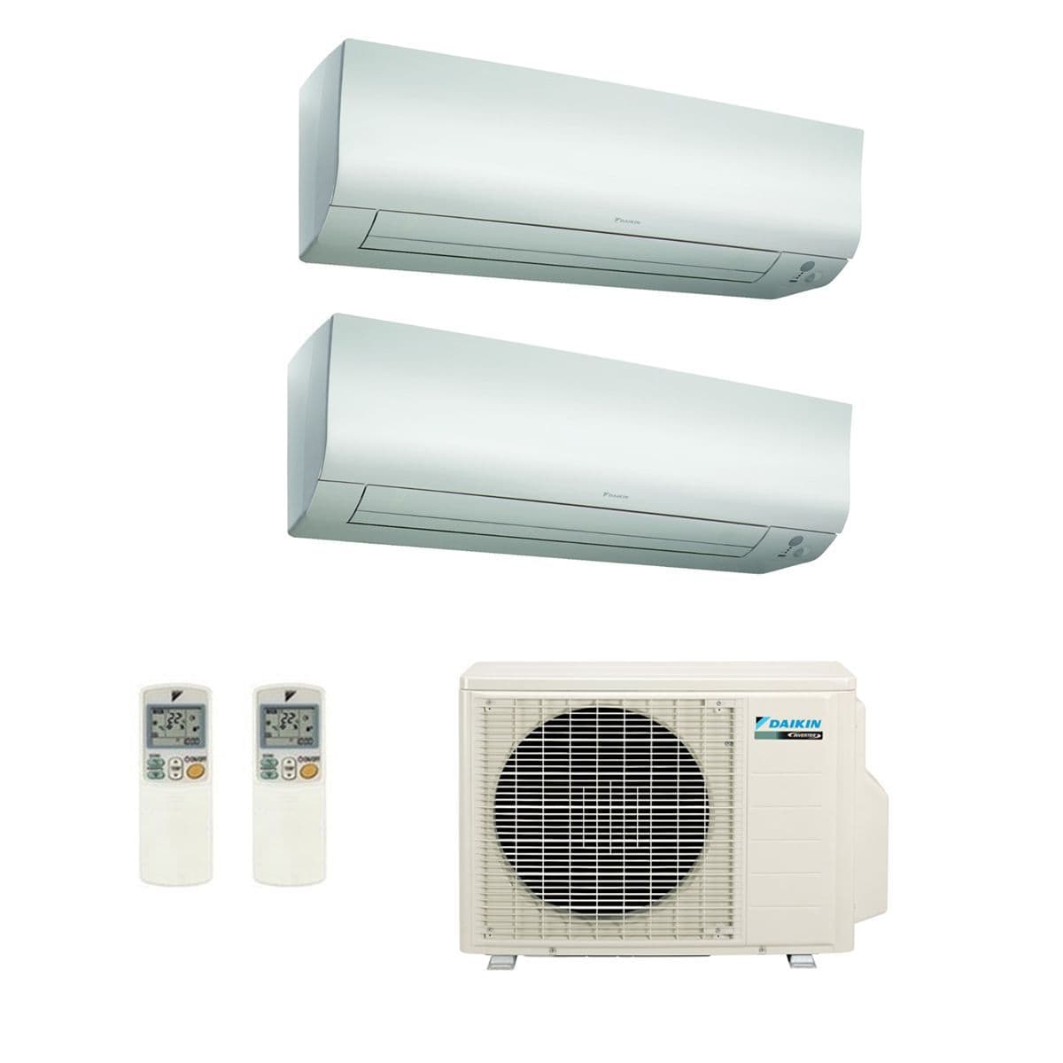 Daikin Air conditioning Multi 1 x 2MXM50A 1 x FTXP20M9 1 x FTXP35M9 Wall Heat Pump R32 A+ 240V~50Hz