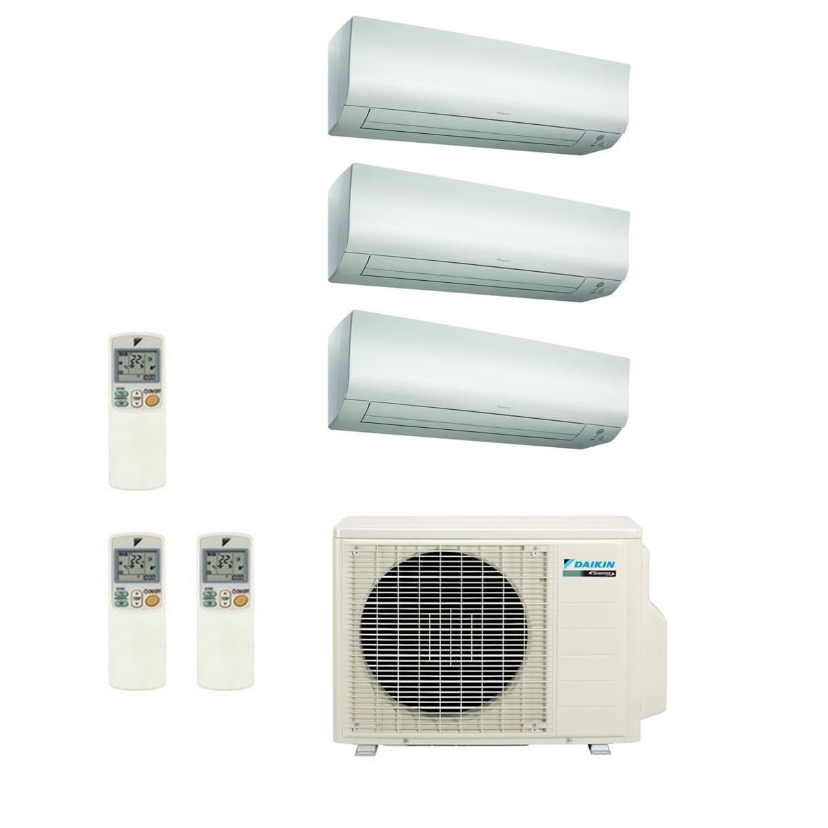 Daikin Air conditioning Multi 5MXS90E Heat Pump Inverter 2 x FTXS35K + 1 FTXS50K Wall Mounted A+ 240V~50Hz