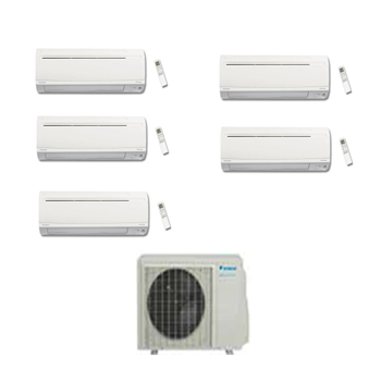 Daikin Air conditioning Multi 5MXS90E Heat Pump Inverter 5 x FTXS35K (3.5kw / 12000 Btu) Wall Mounted 240V~50Hz