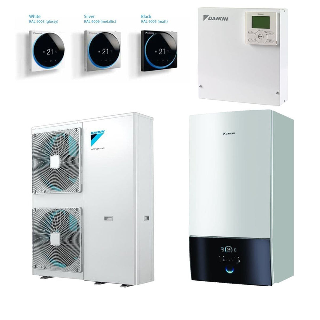 Daikin Air Conditioning Daikin Altherma EPGA16DV + EABH16D6V Air to Water Heat pump Low Temperature Split 16Kw/55000Btu HO