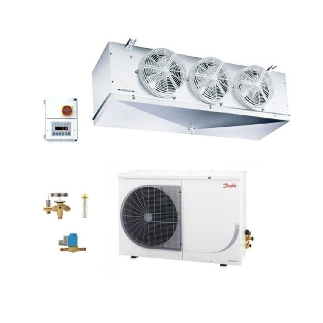Danfoss Optyma Frozen Food OP-LSQM074FHW05G + Eco FS220L1/3B -21 DegC 20M3 Room Coldroom Kit