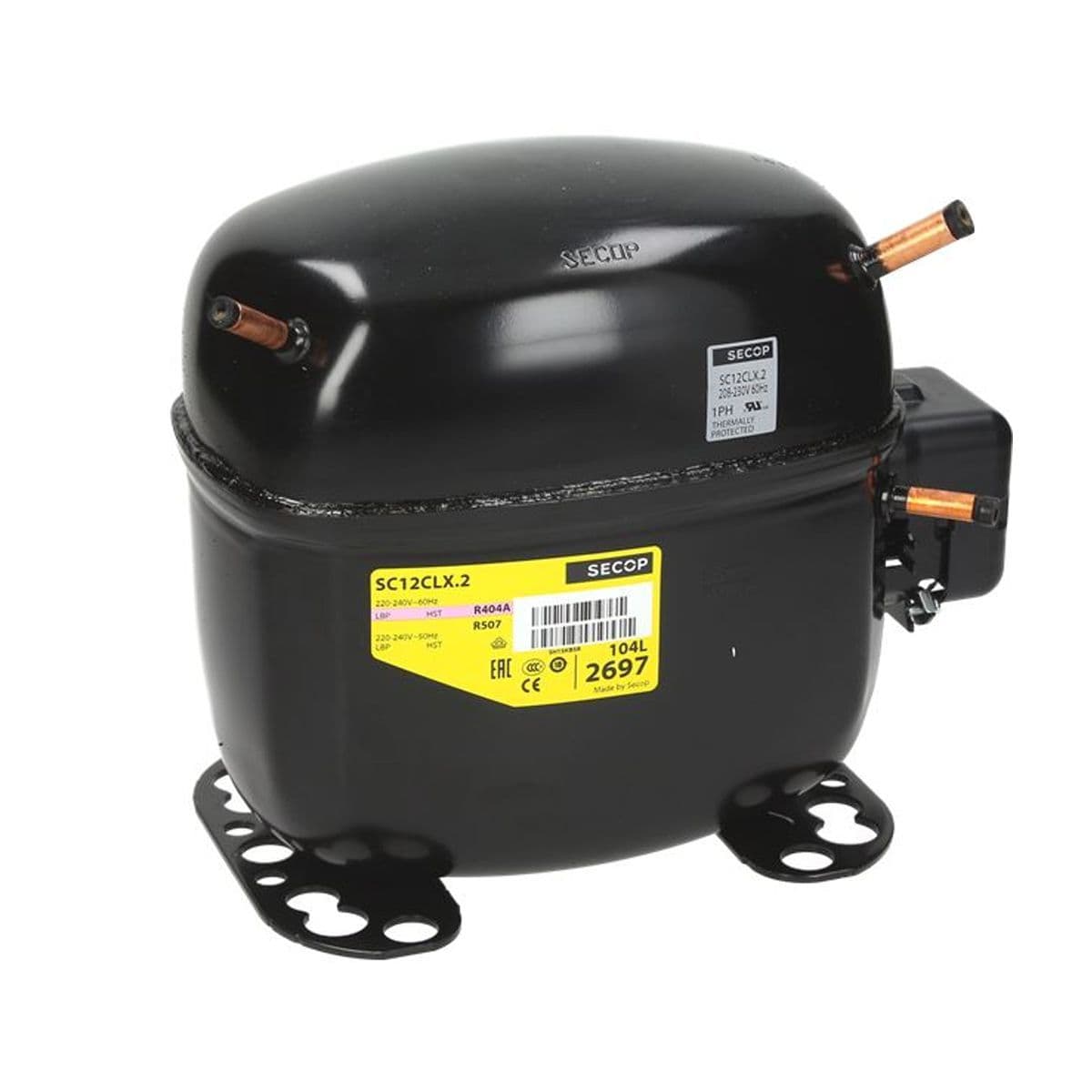 Danfoss SC12CX LBP HST R22/R502 Compressor Tubed 240V~50Hz