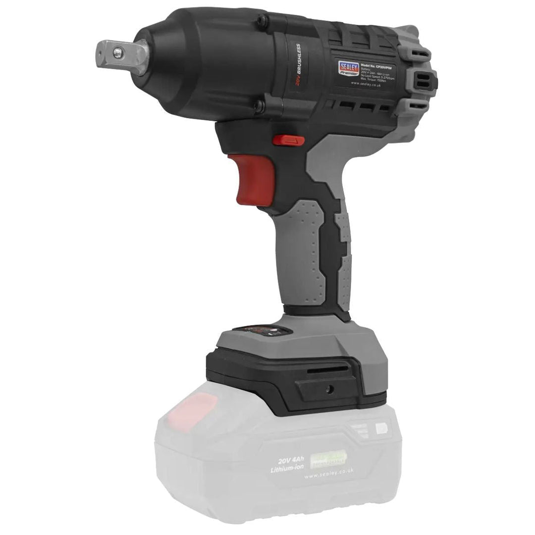 Sealey CP20VPIW 20V Brushless Impact Wrench 1/2"Sq Drive Body Only