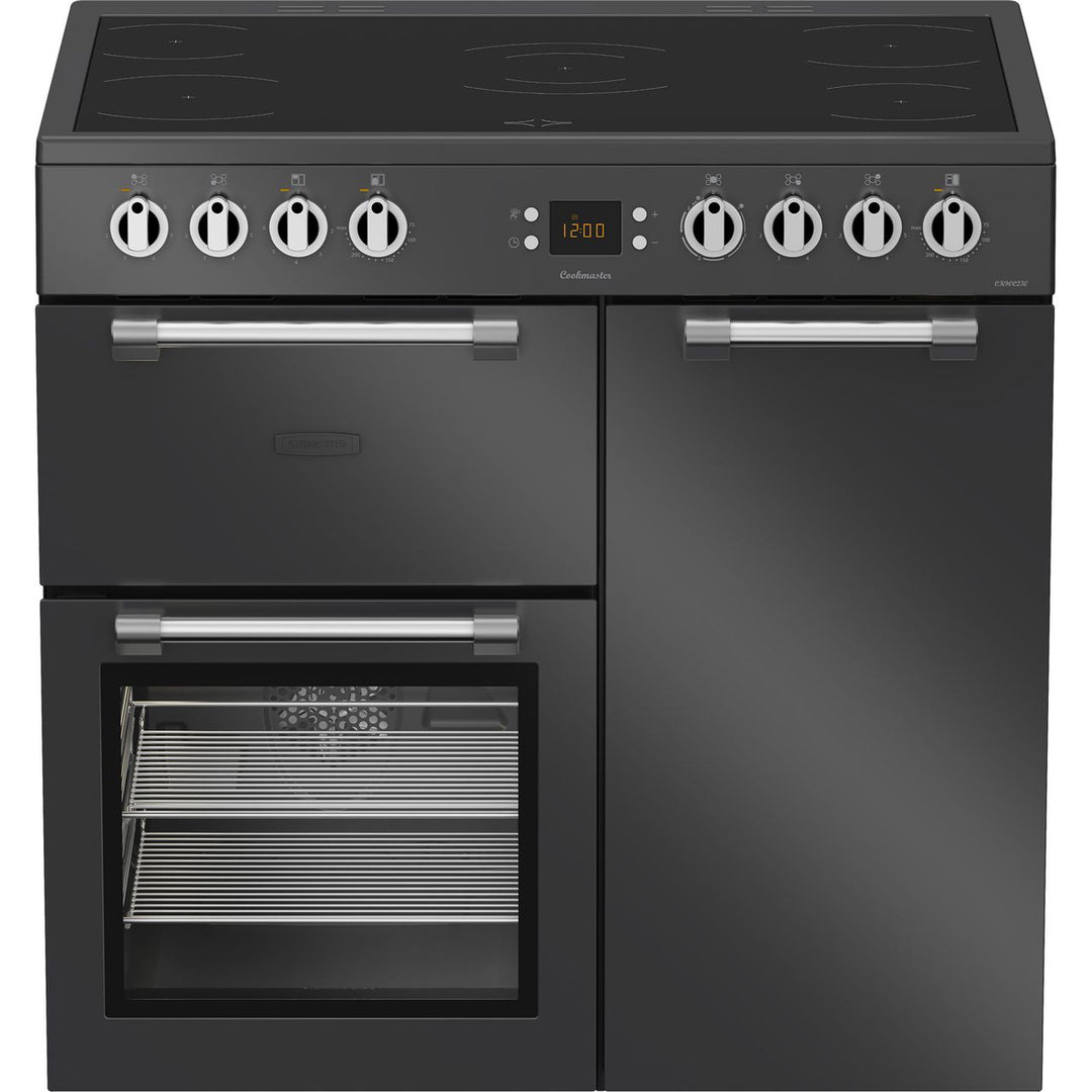 Leisure Cookmaster CK90C230T 90cm wide Electric Range Cooker with Ceramic Hob - Anthracite