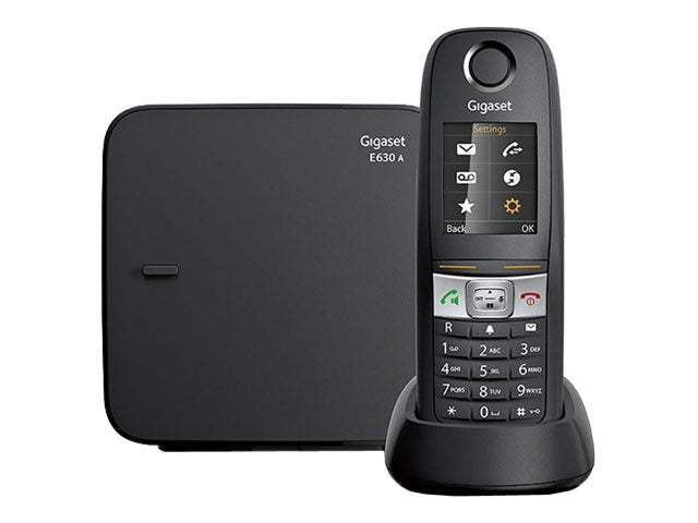 TieDex UK Gigaset E360A - cordless phone - answering system with caller ID