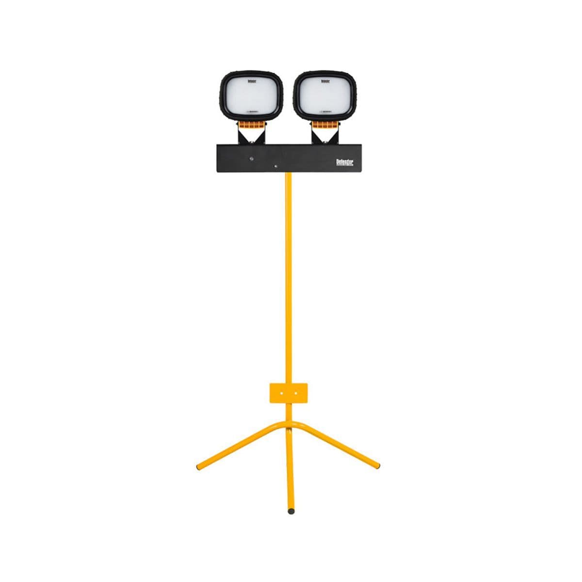Defender LED6000S E705664 Twin Head Floodlight with Fixed Leg Tripod 10000 Lumens 110V~50Hz
