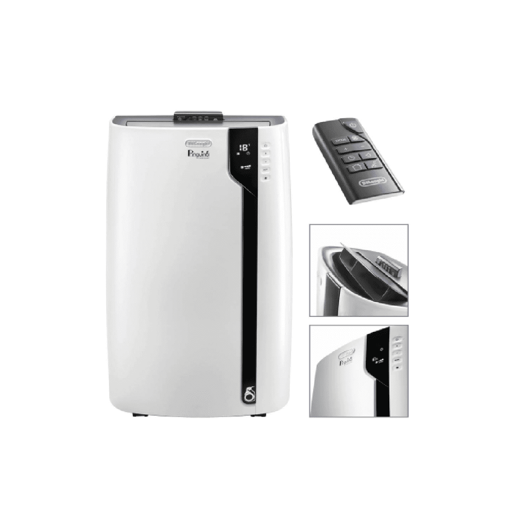 Delongi DeLonghi PAC EX100 Quiet Portable Air Conditioner 2.5kW R290 230V~50Hz