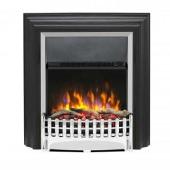 Dimplex Kingsley Deluxe Optiflame Electric Fire - Chrome - KING20XCH