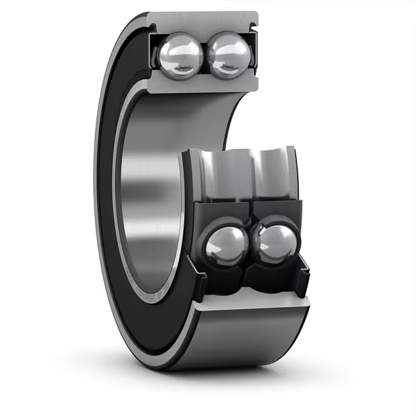 SKF 3212 A-2RS1 2 Row Ball Bearing - 60 mm ID, 110 mm OD 36.5 mm Race Width_3212 A-2RS1