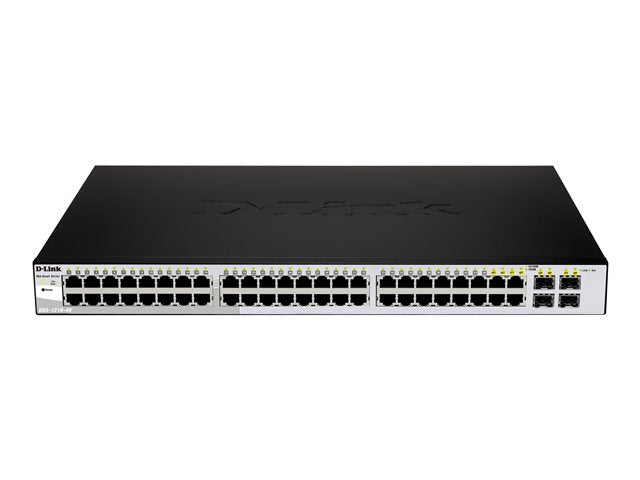 TieDex UK D-Link Web Smart DGS-1210-48 - switch - 48 ports - Managed