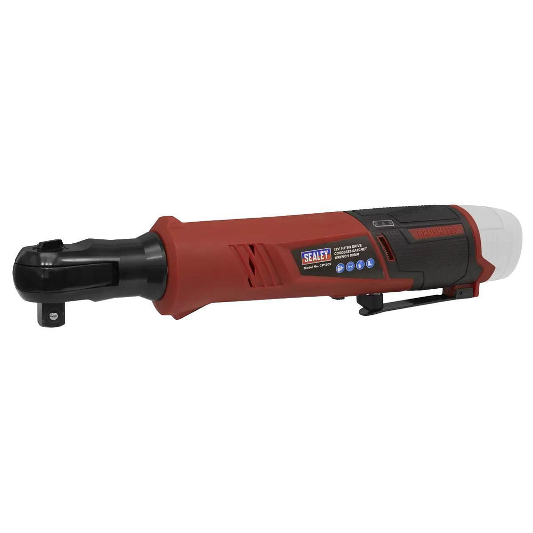 Sealey CP1209 12V SV12 Series 1/2"Sq Drive Cordless Ratchet Wrench Body Only
