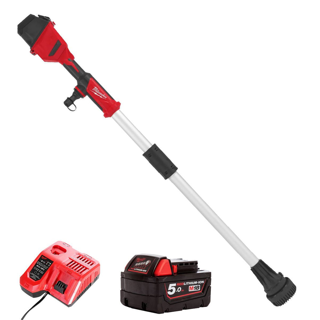 Milwaukee M18BLSWP-0 18V Hydropass Brushless Stick Water Pump with 1 x 5.0Ah Battery & Charger