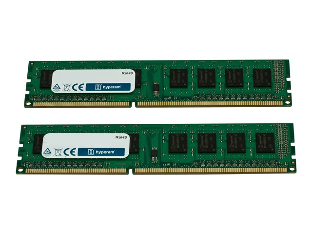 TieDex UK Hyperam - DDR3 - kit - 8 GB: 2 x 4 GB - DIMM 240-pin - 1600 MHz / PC3-12800 - unbuffered