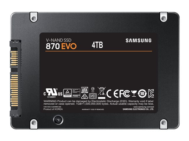 Samsung 870 EVO MZ-77E4T0B - SSD - 4 TB - SATA 6Gb/s