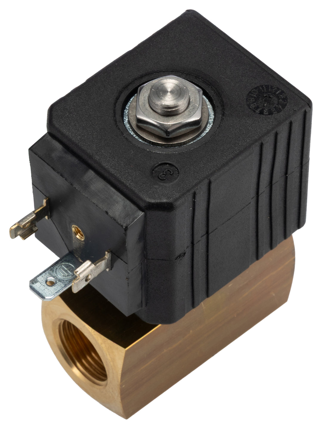 TieDex UK Solenoid Valve, 2 Port, NC, 24V 3/8 in, 3/8 in