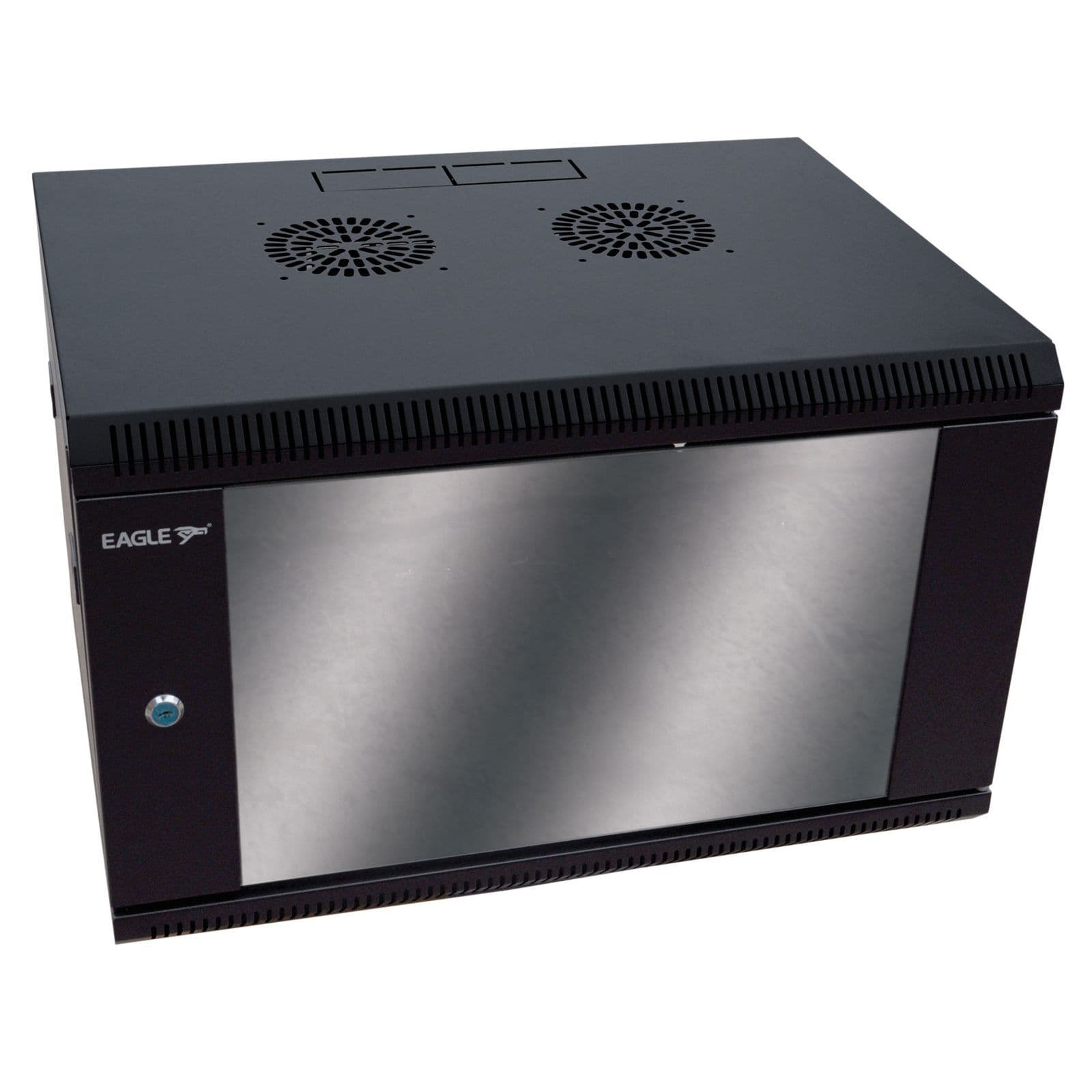 Eagle 6U Wall Mounting Rack Cabinet 600mm Deep