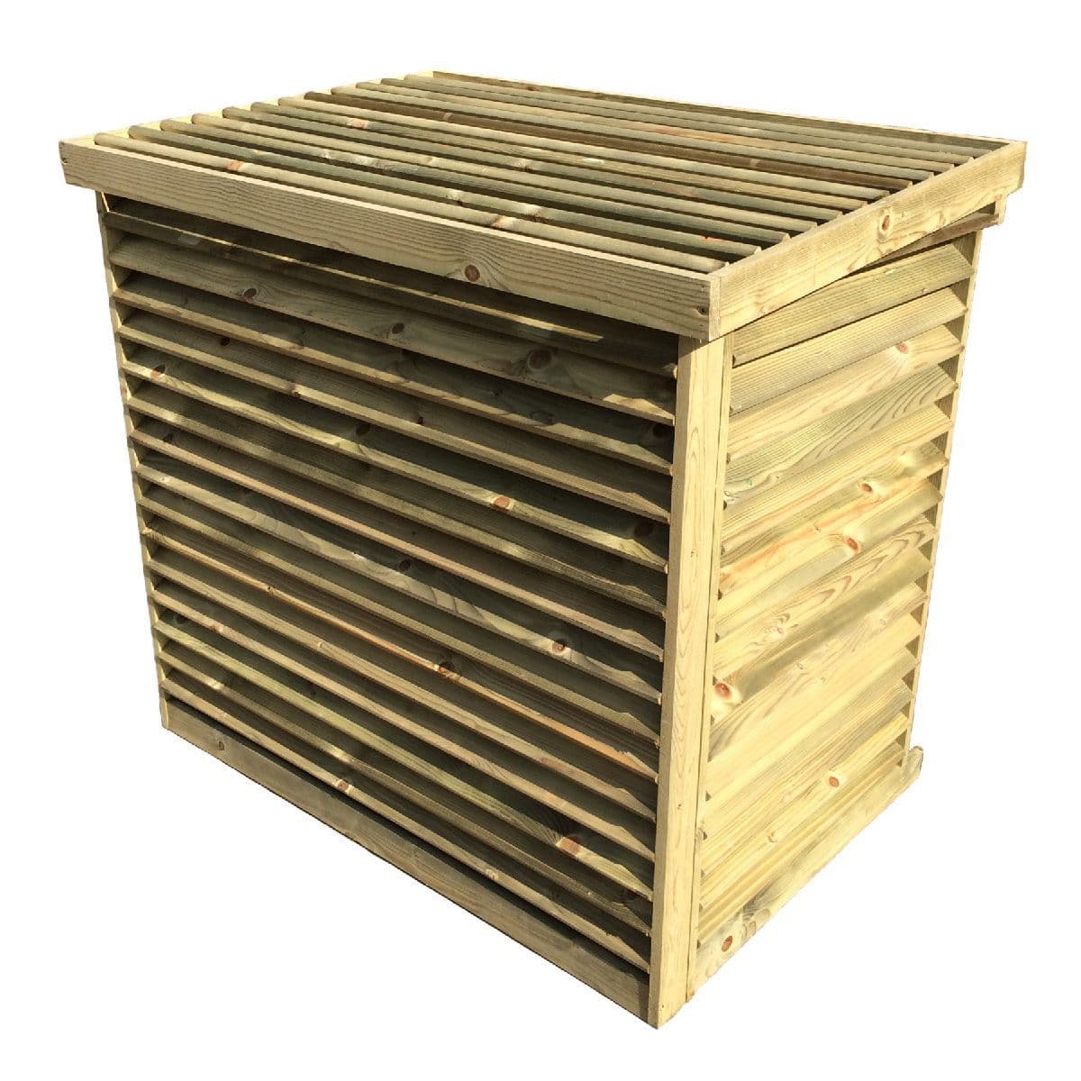 Pumphouse Easy~Fit Wooden Condensing Unit Guard Large Inverted CG-750L-INV- Sound Reducing