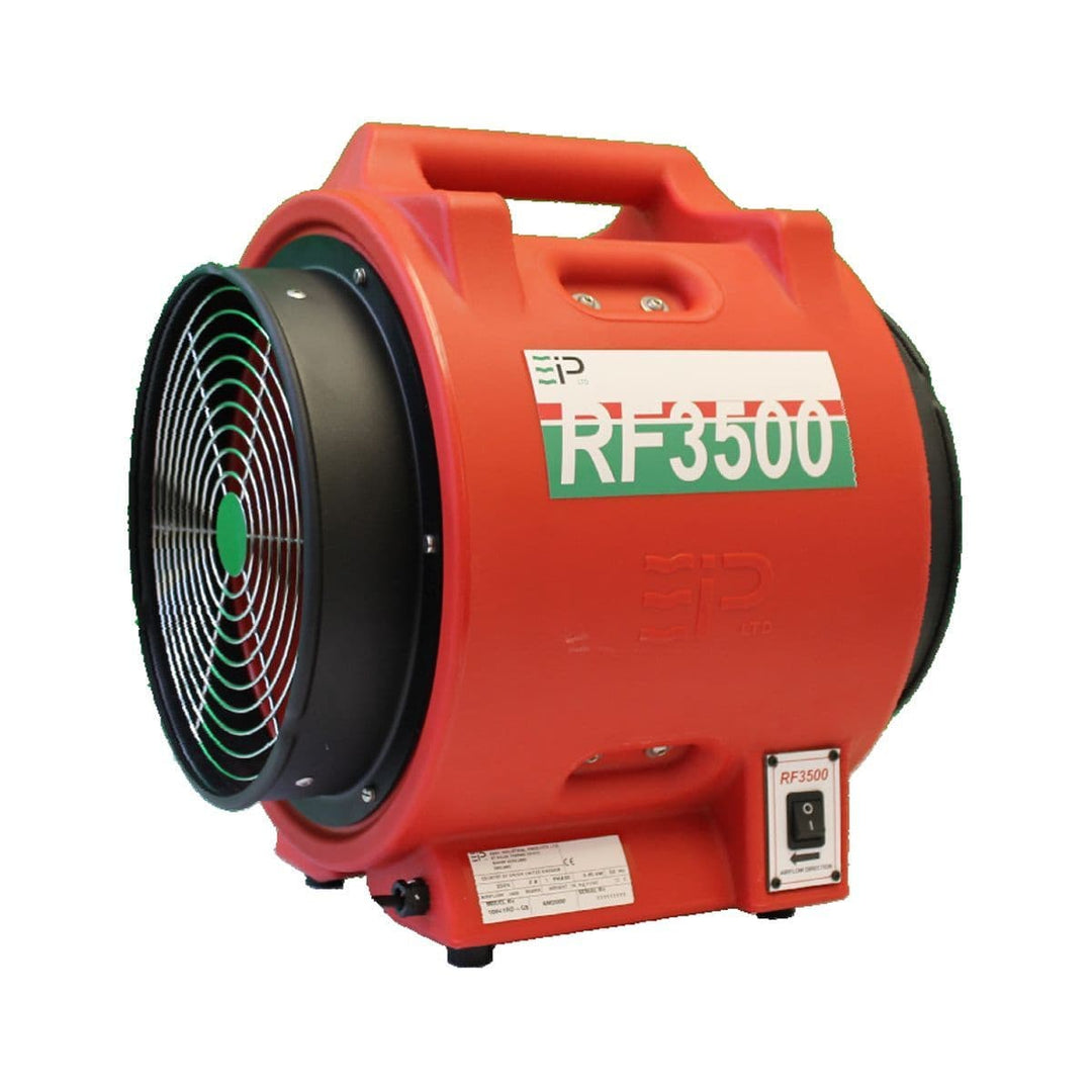 Ebac Industrial Ebac RF3500 10965RD-GB Power Fan Heavy Duty Power Extractor Ventilator 3500m3/hr 240V~50Hz
