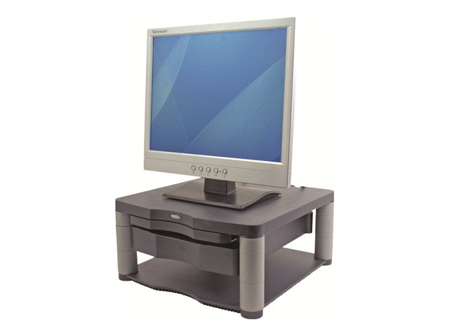 TieDex UK Fellowes Premium Monitor Riser Plus mounting component - for LCD display - graphite