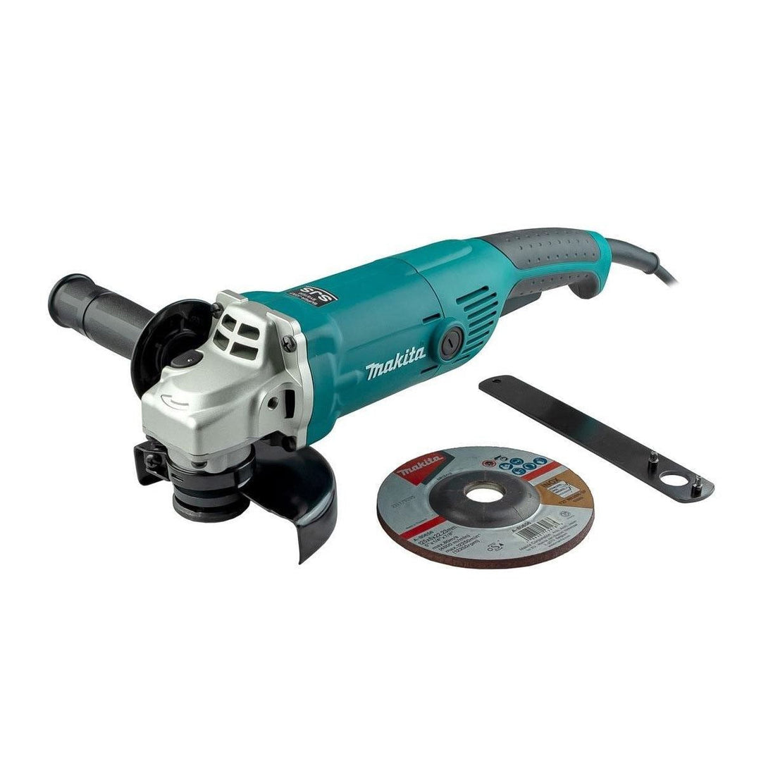 Makita GA5021/1 125mm Corded Angle Grinder 110V Heavy-Duty Grinder for Precision Cutting & Grinding