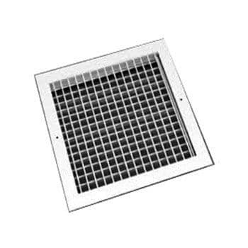 Lindab Egg Crate Grille Various Diameters White Finish 100mm To 600mm