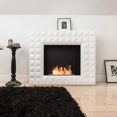 Carterton - Freestanding Bioethanol Fireplace Freestanding Bioethanol Fireplace, Ventless Ethanol Fireplace,
