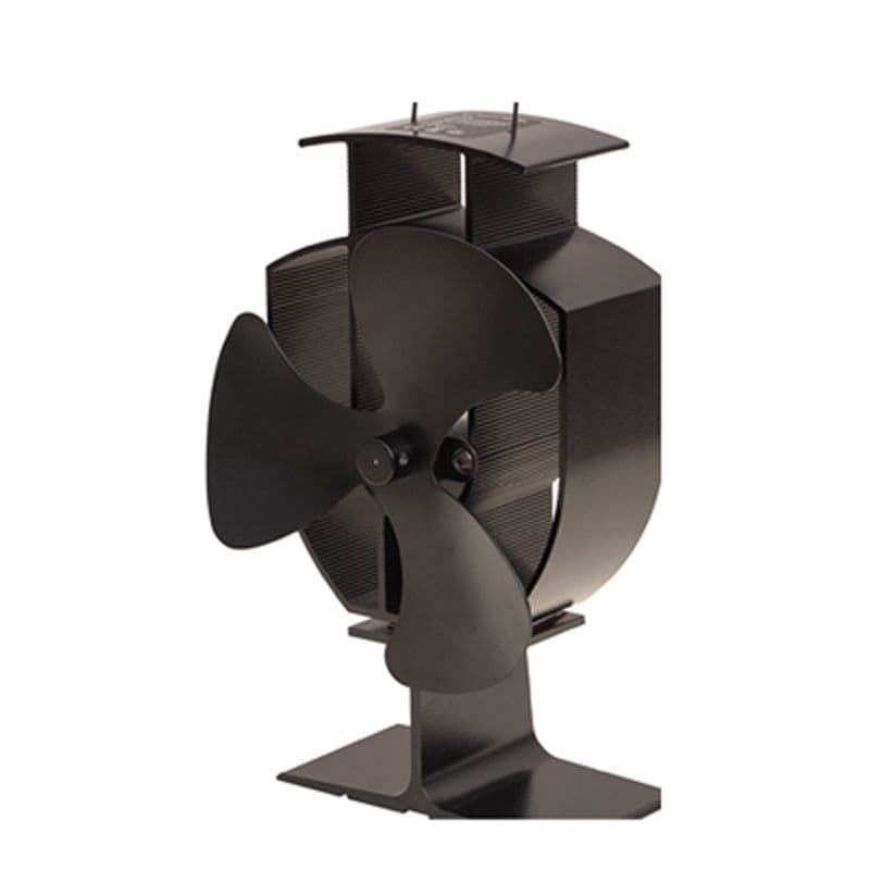 Prem-i-air Electrovision EH1915 Heat Powered Stove Destratification Fan with 3 Blades with Thermometer
