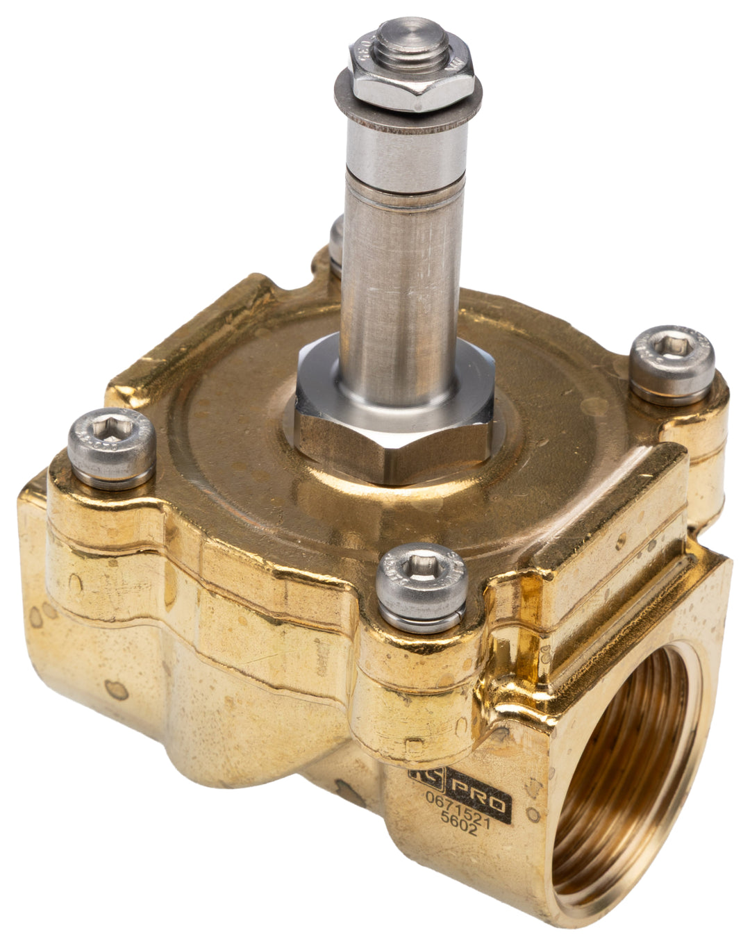 TieDex UK Solenoid Valve, 2 Port, NC 1 in, 1 in