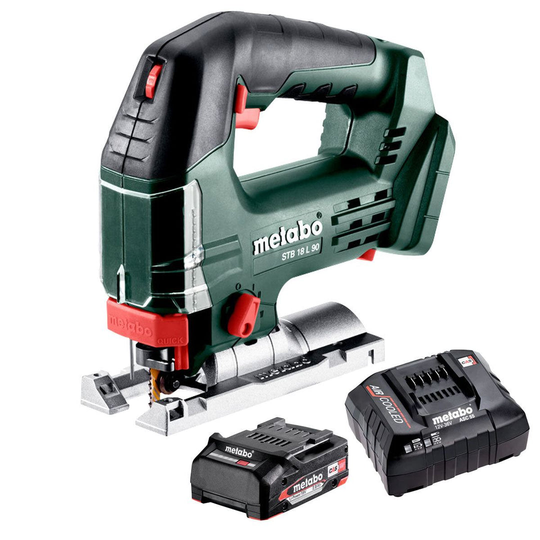 Metabo STB 18 L 90 18V Bow Handle Jigsaw with 1 x 2.0Ah Battery & Charger