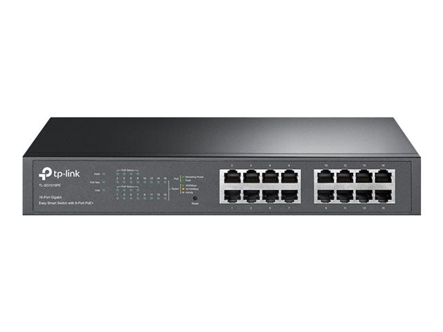 TieDex UK TP-Link TL-SG1016PE - switch - 16 ports - smart - rack-mountable