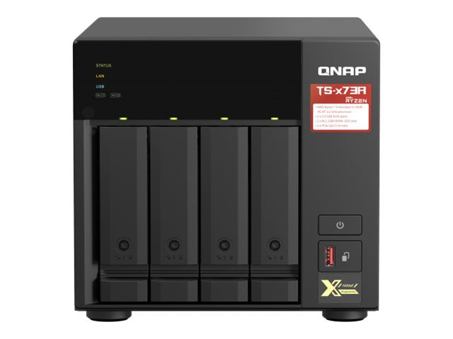 TieDex UK QNAP TS-473A - NAS server - 32 TB